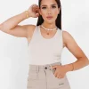 Body Brode Large Bretelles Beige