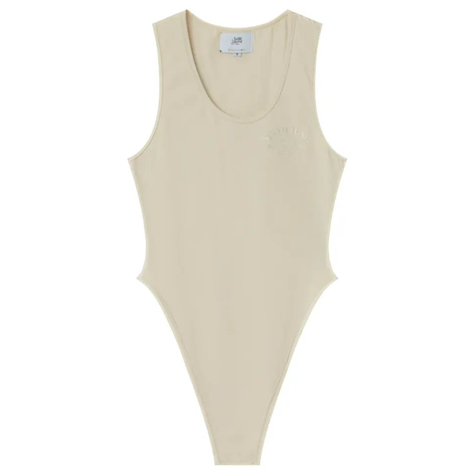 Body Brode Large Bretelles Beige