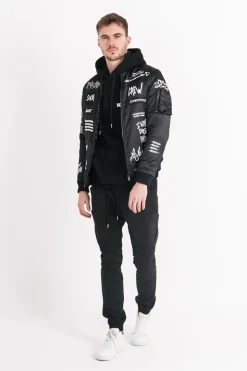 Bombers Patchs Crew Noir