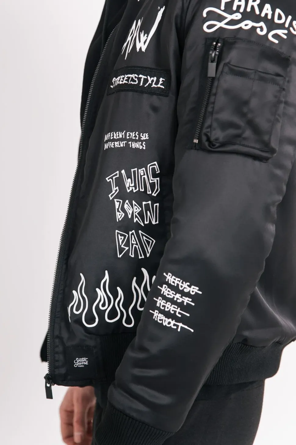 Bombers Patchs Crew Noir