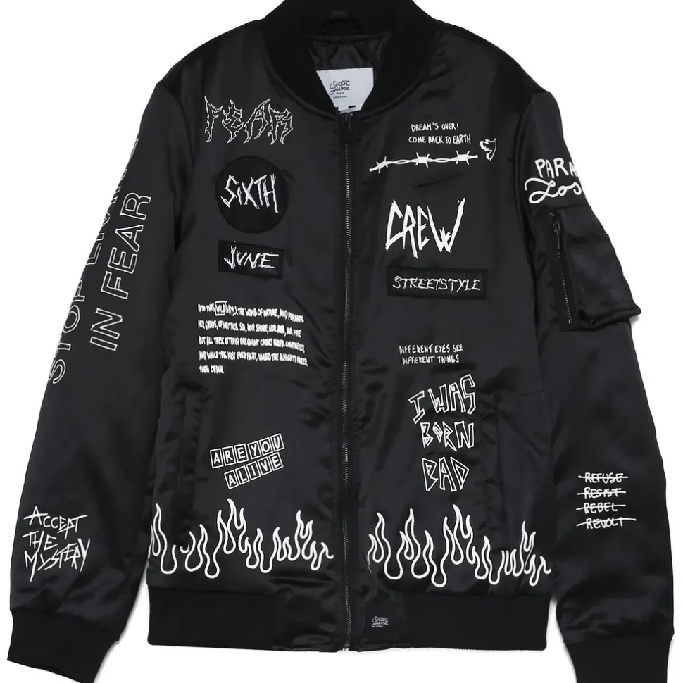 Bombers Patchs Crew Noir