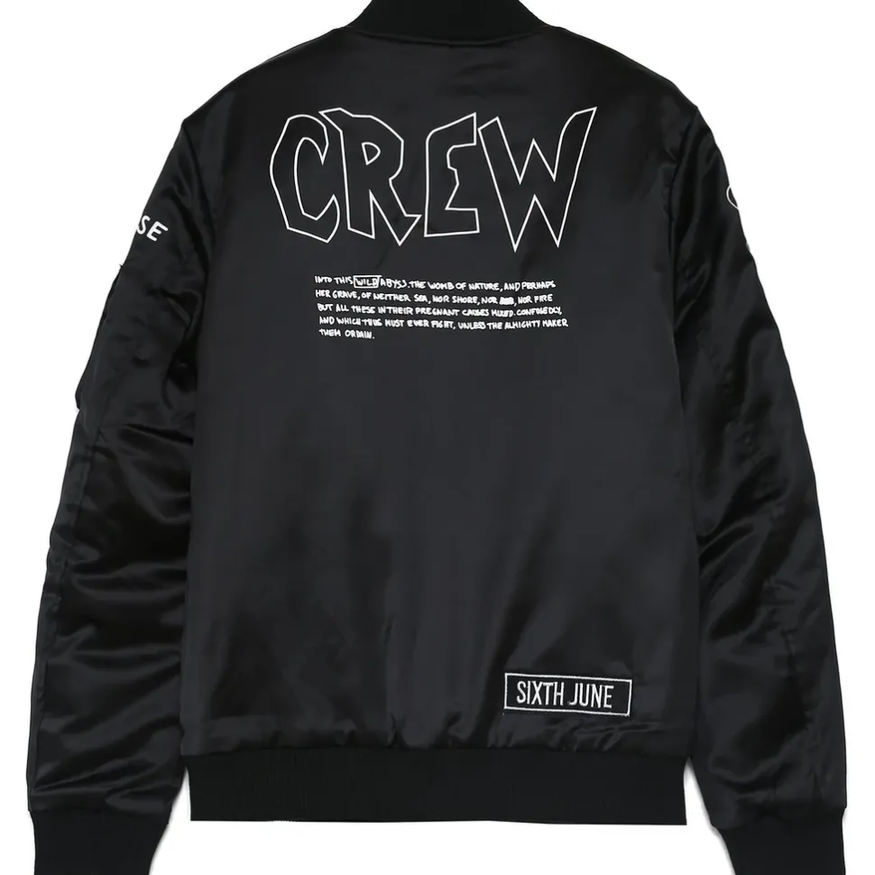 Bombers Patchs Crew Noir