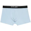 Boxer Uni Bande Bleu Clair