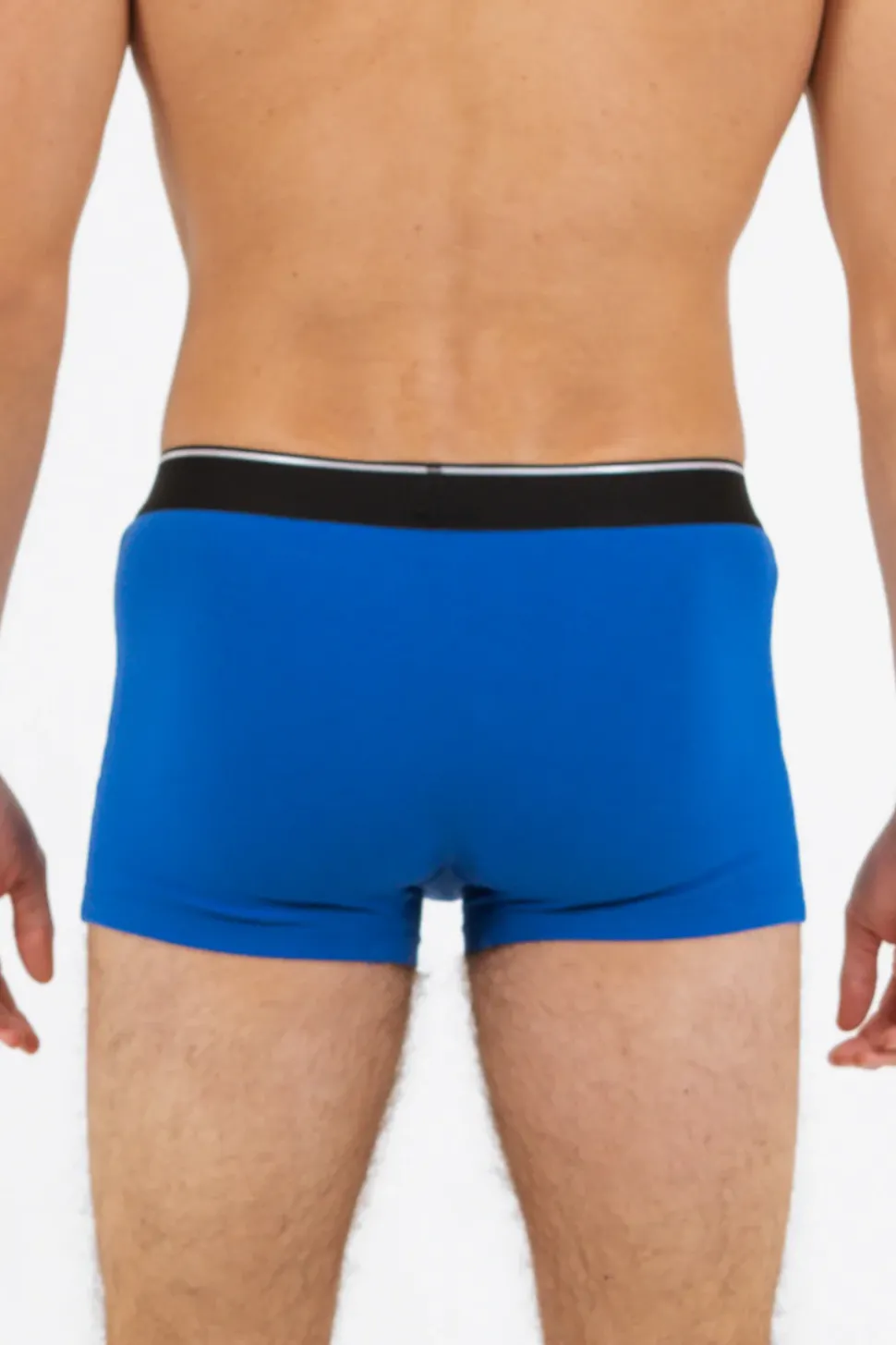 Boxer Uni Bande Bleu Fonce