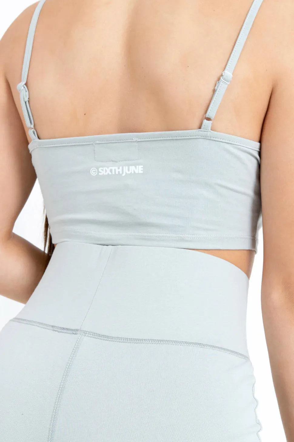 Brassiere Bretelles Logo Imprime Vert