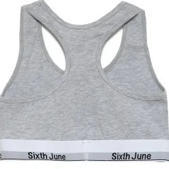 Brassiere Dos Croise Gris