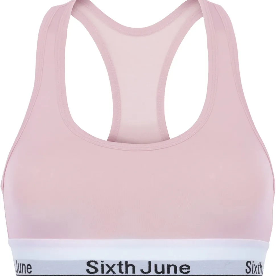 Brassiere Dos Croise Rose