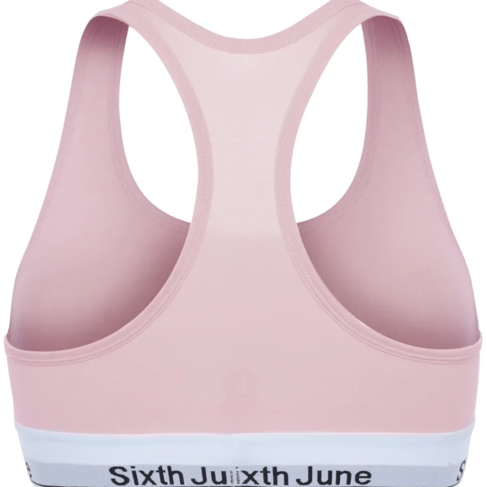 Brassiere Dos Croise Rose