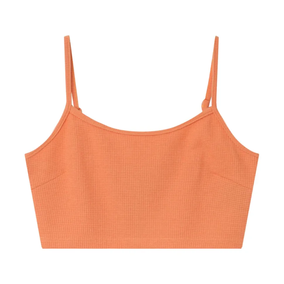 Brassiere Gaufree Logo Orange