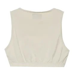 Brassiere Logo Imprime Beige Clair