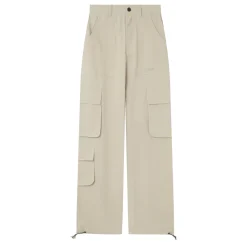 Cargo Jambes Larges Beige
