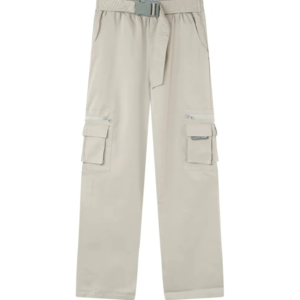 Cargo Tactique Ceinture Gris Clair