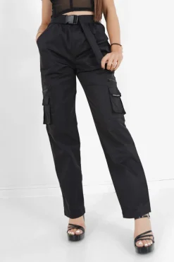 Cargo Tactique Ceinture Noir