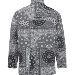 Chemise Cargo Bandana Patchwork Noir