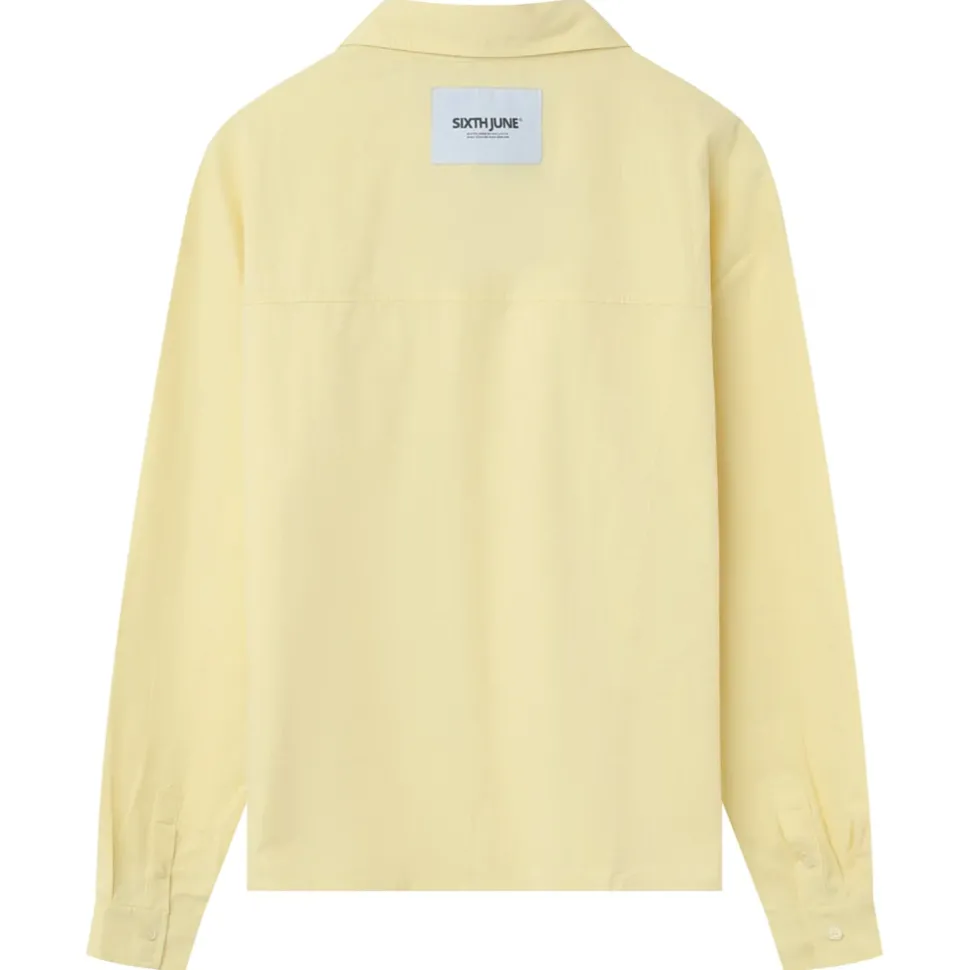 Chemise Manches Longues Jaune