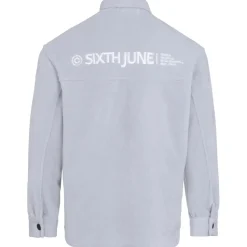 Chemise Polaire Logo Arriere Brode Gris