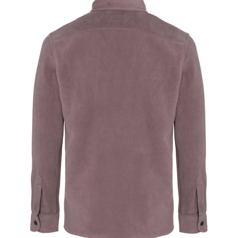 Chemise Polaire Poche Marron