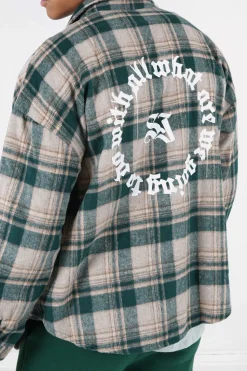 Chemise Tartan Polaire Vert
