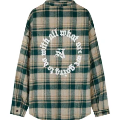 Chemise Tartan Polaire Vert
