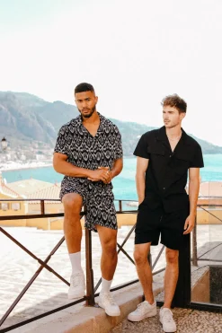 Chemise Utilitaire Manches Courtes Noir