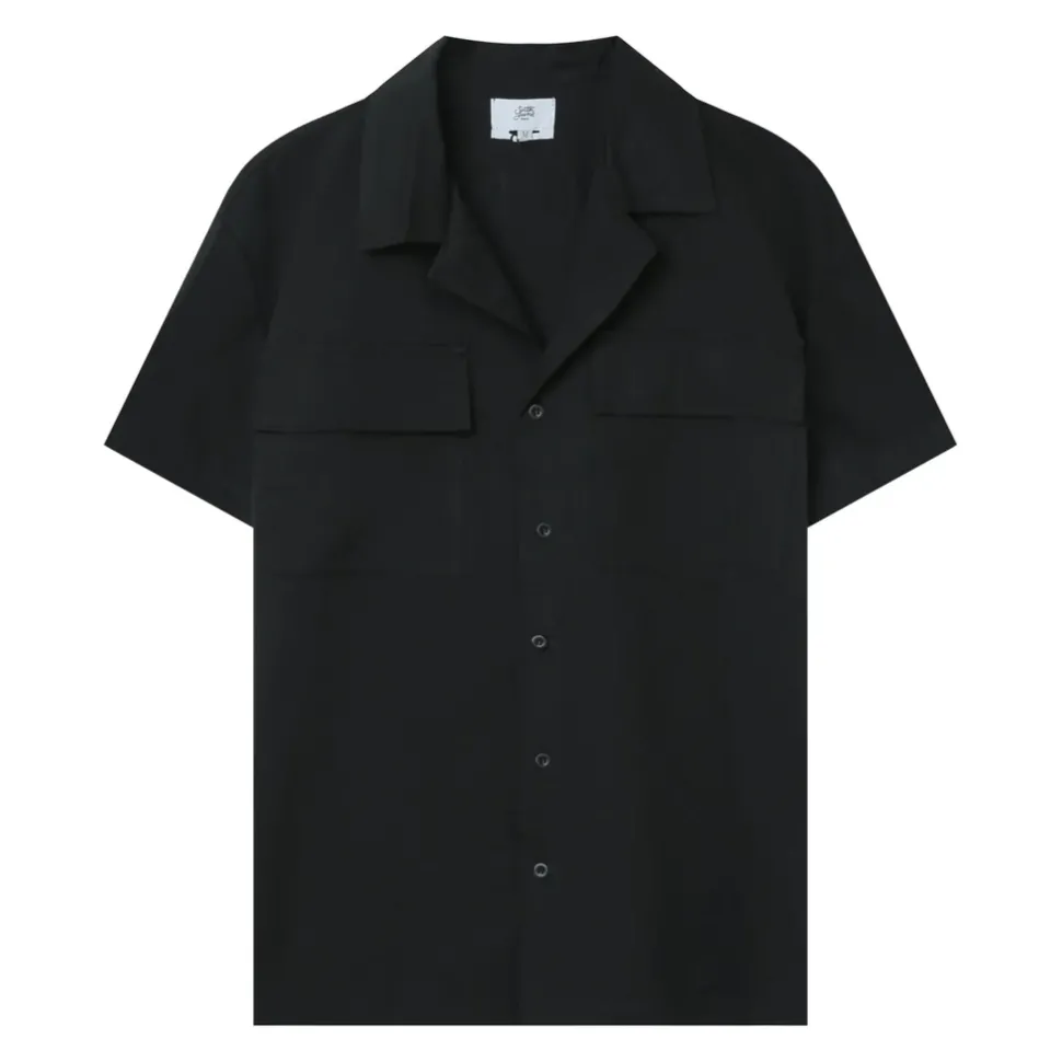 Chemise Utilitaire Manches Courtes Noir
