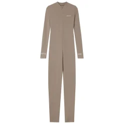 Combinaison Cotelee Logo Beige