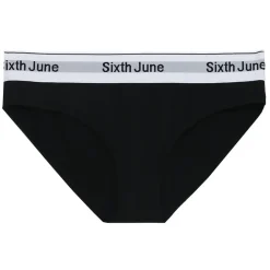 Culotte Bande Elastique Noir