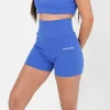 Cycliste Court Cotele Logo Bleu Fonce