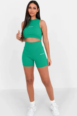 Cycliste Court Cotele Logo Vert