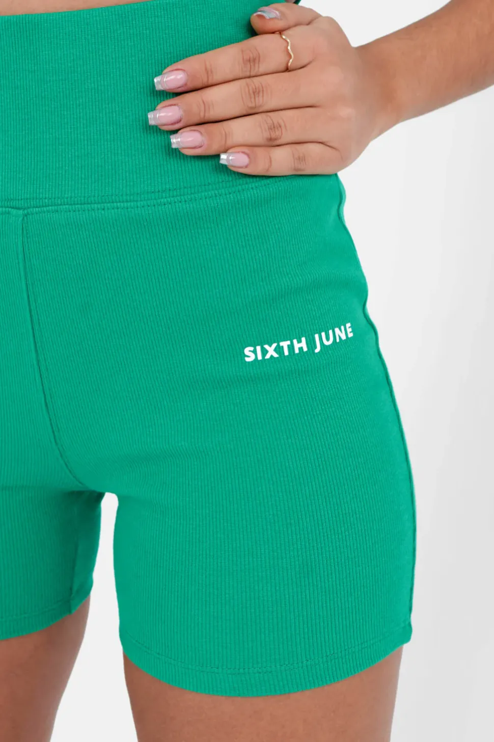 Cycliste Court Cotele Logo Vert