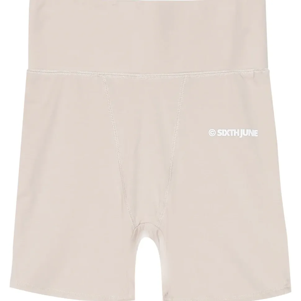 Cycliste Court Logo Blanc Casse