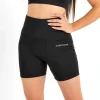 Cycliste Court Logo Noir