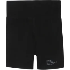 Cycliste Court Logo Noir