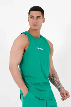 Debardeur Logo Imprime Vert