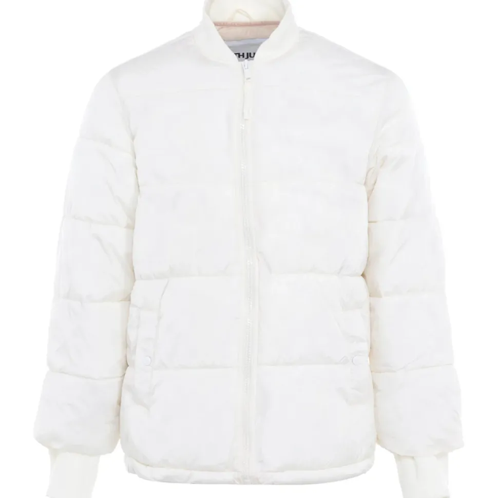 Doudoune Col Cotele Blanc