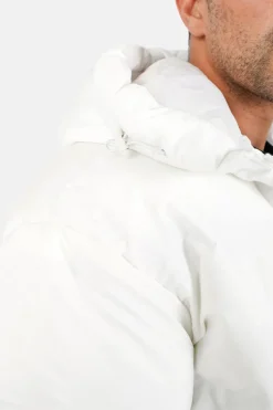 Doudoune Courte Details Blanc