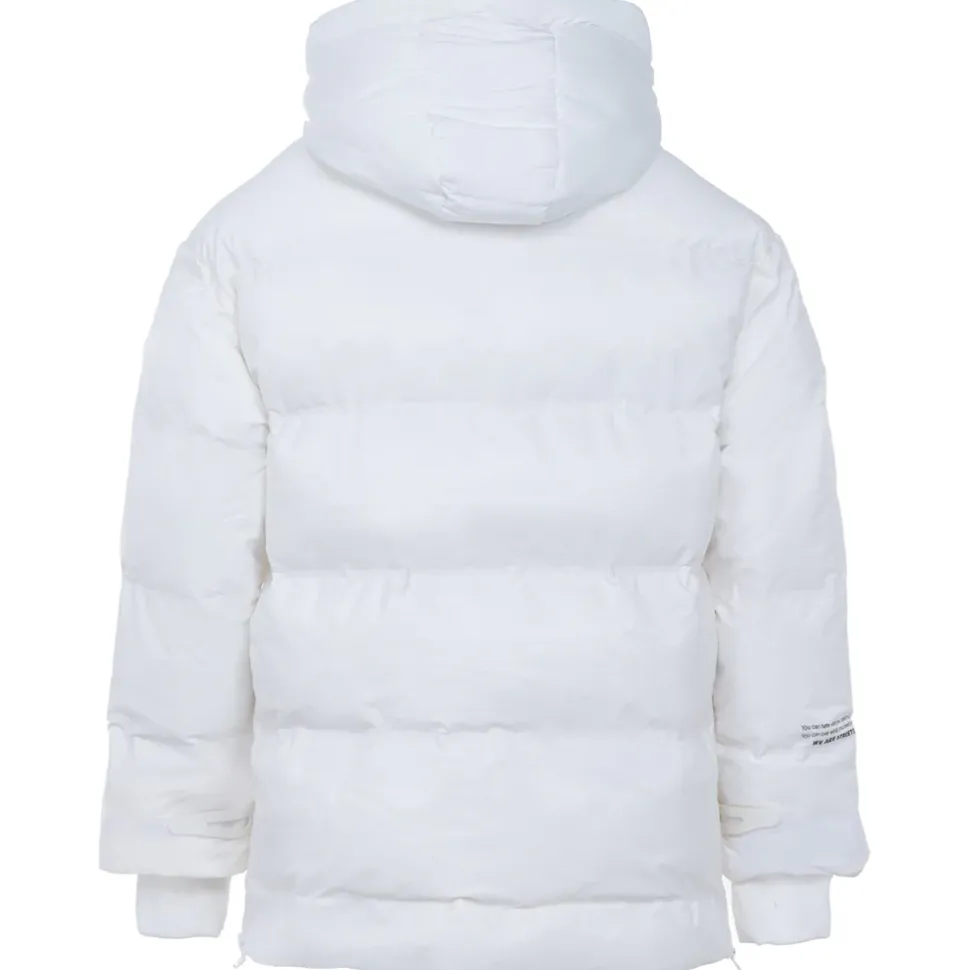 Doudoune Courte Details Blanc