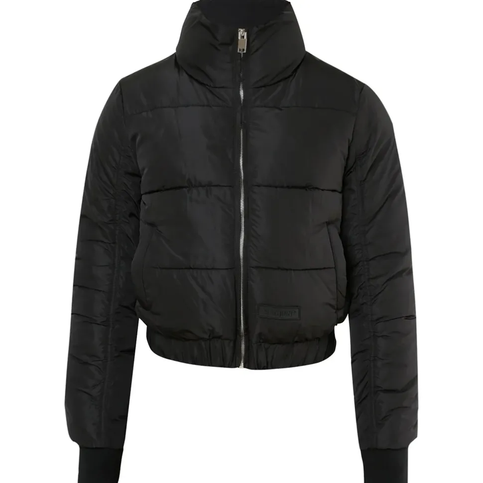 Doudoune Courte Matelasse Noir
