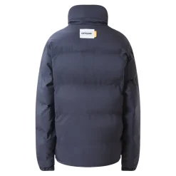 Doudoune Courte Matelassee Bleu