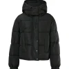 Doudoune Courte Oversize Noir