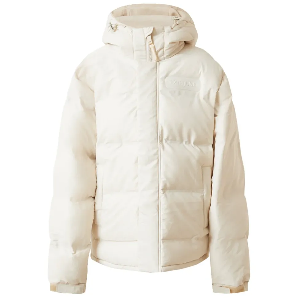 Doudoune Courte Sans Coutures Beige