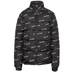 Doudoune Imprime All-Over Noir