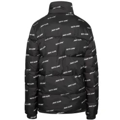 Doudoune Imprime All-Over Noir