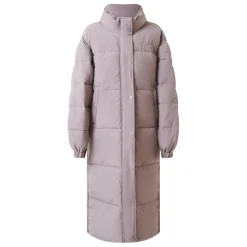 Doudoune Longue Oversize Violet