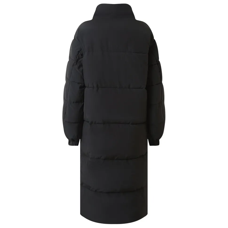 Doudoune Longue Oversize Noir