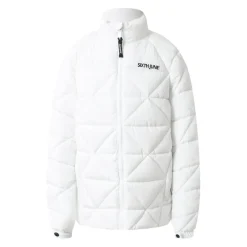Doudoune Matelasse Triangle Blanc