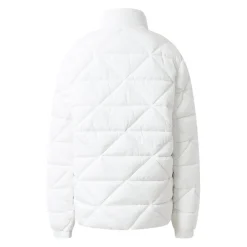 Doudoune Matelasse Triangle Blanc