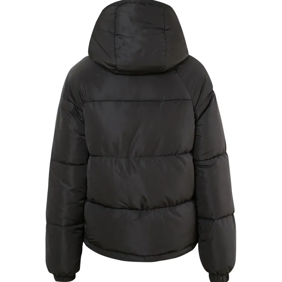 Doudoune Matelassee Courte Noir