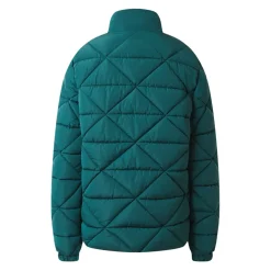 Doudoune Matelassee Triangle Vert Fonce
