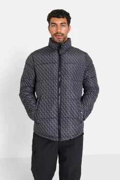 Doudoune Monogramme Matelassee Noir